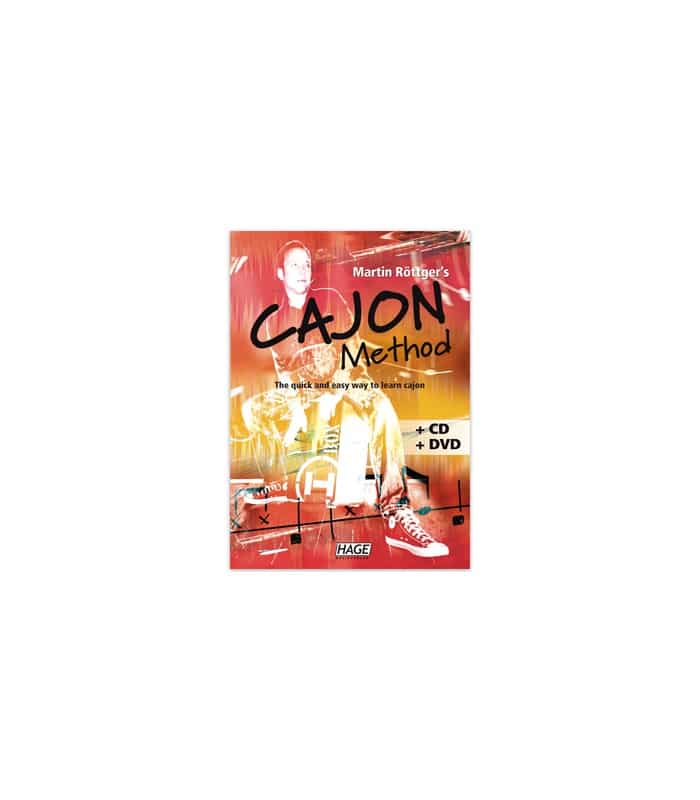 Método Cajón Flamenco Martin Röttger + CD + DVD EH-3767