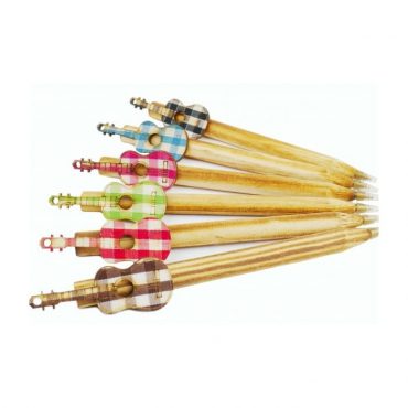 Pack 24 bolígrafos madera guitarra A-Gift-Republic B-1045M