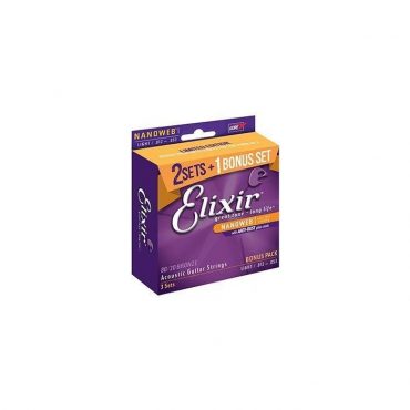 PACK ELIXIR 2 1 JGOS. ACUSTICA 16539 BRONZE 012/0