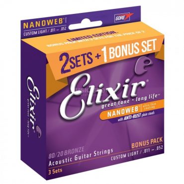 Pack Elixir 2+1 Juegos Acústica 16538 Bronze 011052