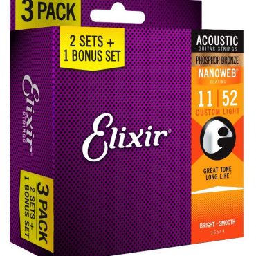 Pack Elixir 2+1 Juegos Acústica 16544 Ph Bronze 011/052