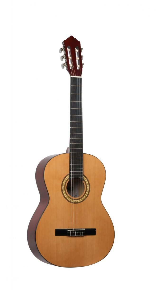 SPCG34BR - PACK DE GUITARRA CLASICA 3/4 MOLINA TAPA DE PINO