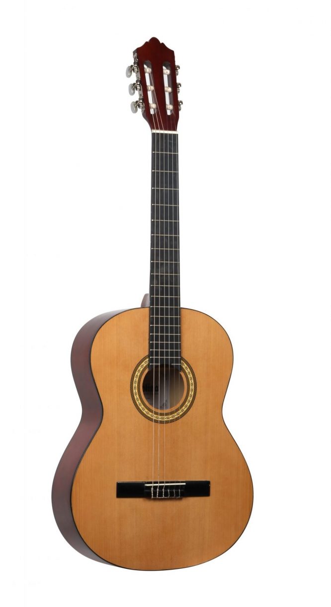 SPCG44BR - PACK DE GUITARRA CLASICA 4/4 MOLINA TAPA DE PINO