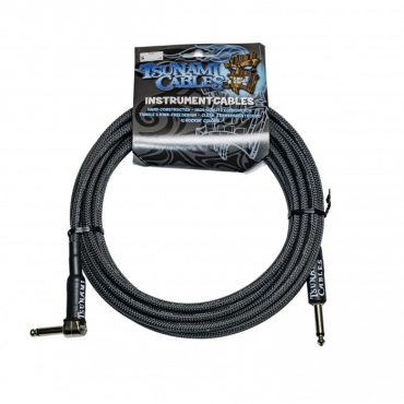 Tsunami Cable G15-RSCA Acodado 4,5m Carbon