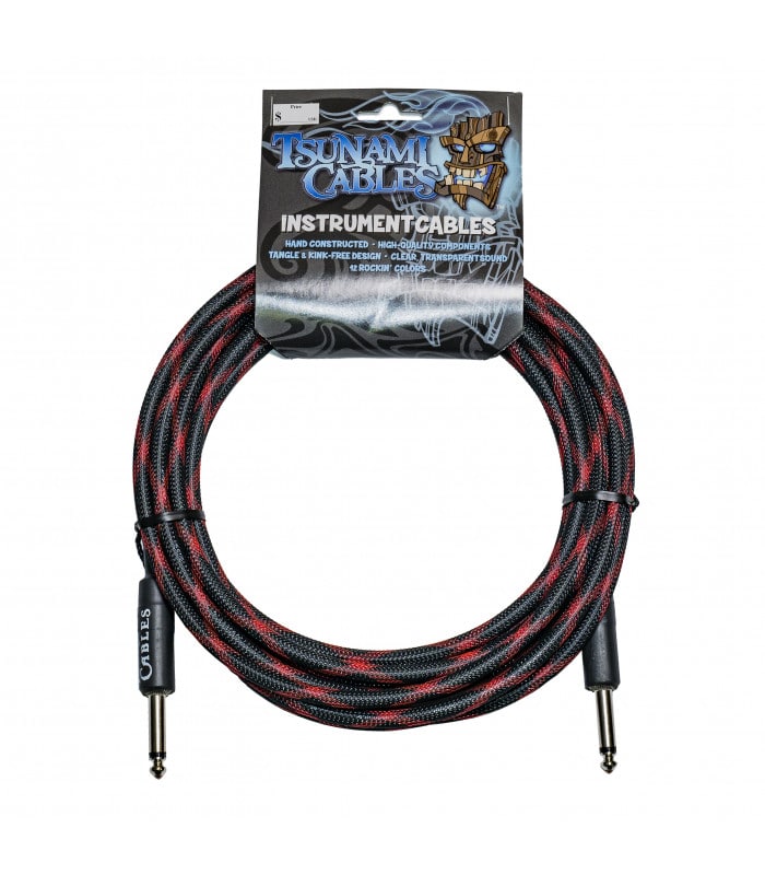 Tsunami Cable G15-STBW Recto/Recto 4,5m Black Widow