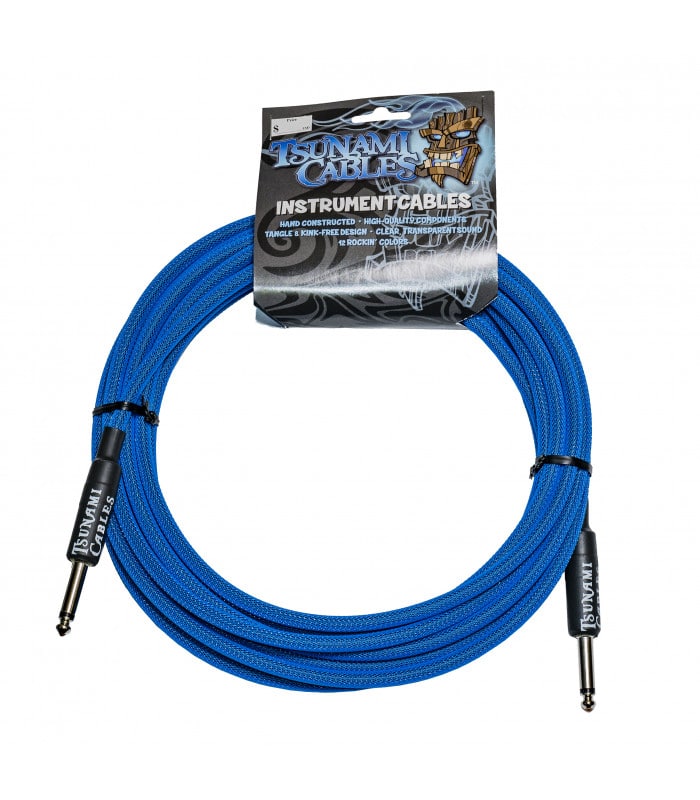 Tsunami Cable G20-SSTB Recto/Recto 6m TC Blue