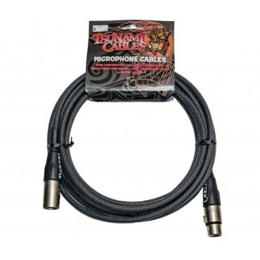Tsunami Cable M15-XSCA Micrófono 4,5m Carbon
