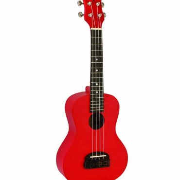 Ukelele Concert Kohala Tiki KT-CRD Rojo