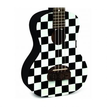 Ukelele Kohala Tiki Concert KT-CCB Checkerboard