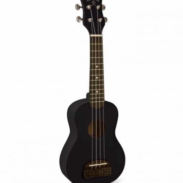 Ukelele Kohala Tiki Soprano KT-SBK Negro