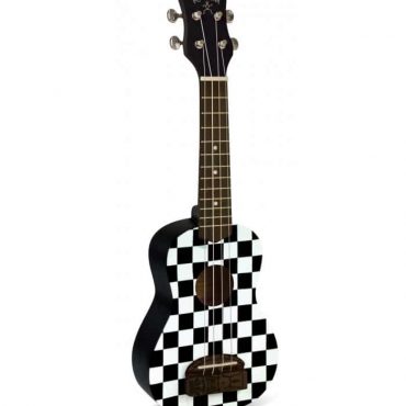 Ukelele Kohala Tiki Soprano KT-SCB Checkerboard