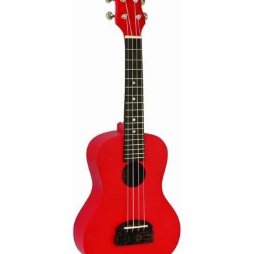 Ukelele Kohala Tiki Soprano KT-SRD Rojo