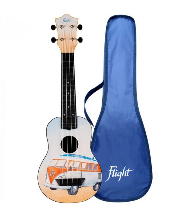 Ukelele Soprano Flight TUS-25 Travel Bus