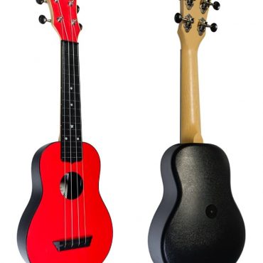 Ukelele Soprano Flight TUS-35RD Travel Rojo