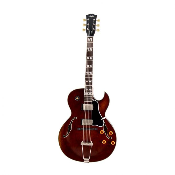 Guitarra Eléctrica de Caja Stanford Serie Crossroad dos Pastillas FATBOY-75-2