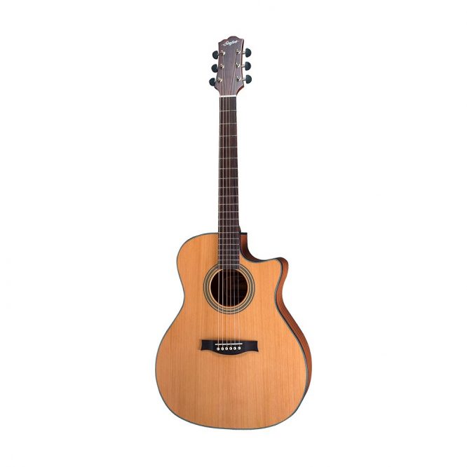 Guitarra Acústica Stanford Serie Radiotone Formato G Cutaway EQ STUDIO-49-G-ECW