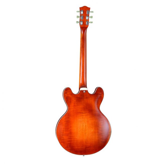 Guitarra Eléctrica de Caja Stanford Tipo 335 Antique Violin Serie Crossroad THINLINE-35-AV - Imagen 2