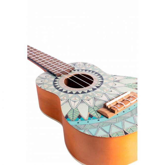 Ukelele Soprano Bamboo Jade B1E-JD - Imagen 3