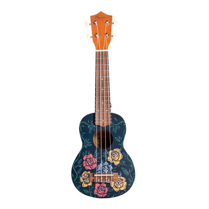 Ukelele Soprano Bamboo Rock & Roll B1E-RR