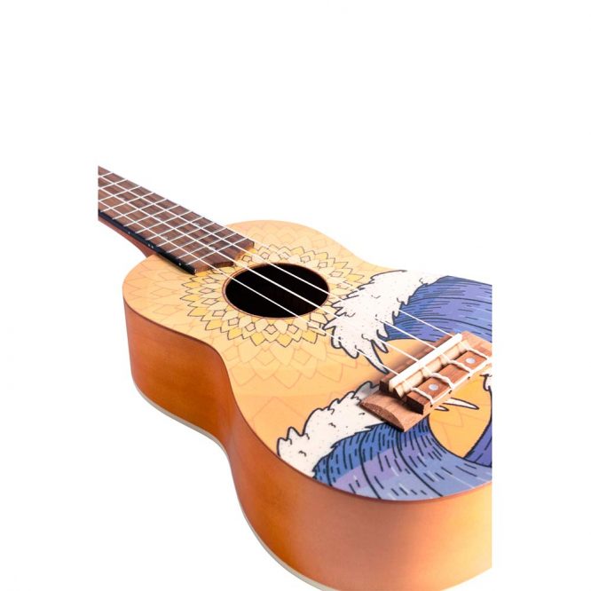 Ukelele Soprano Bamboo Wave B1E-WV - Imagen 3