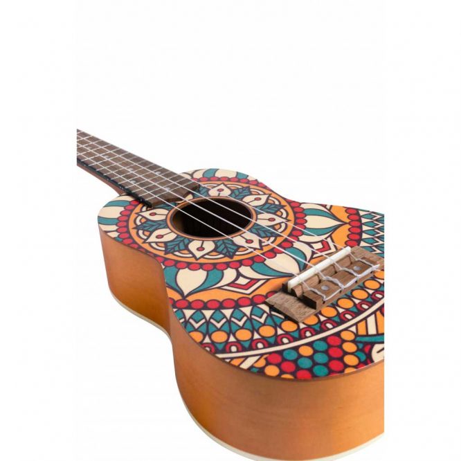 Ukelele Soprano Bamboo Circus Mandala B1E-CM - Imagen 3