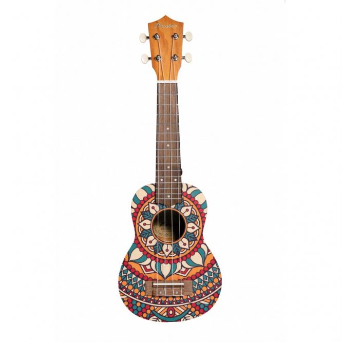 Ukelele Soprano Bamboo Circus Mandala B1E-CM