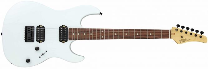 BOS2GHH/SWH - GUITARRA FUJIGEN FGN SERIE ODYSSEY BOUNDARY COLOR SNOW WHITE