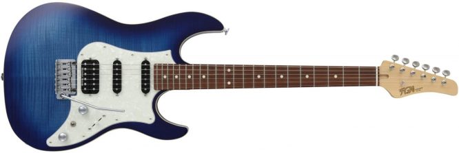 JOS2FMG/JBT - GUITARRA FUJIGEN FGN SERIE ODYSSEY J-STANDARD COLOR JEANS BURST DIAPASON GRANADILLO
