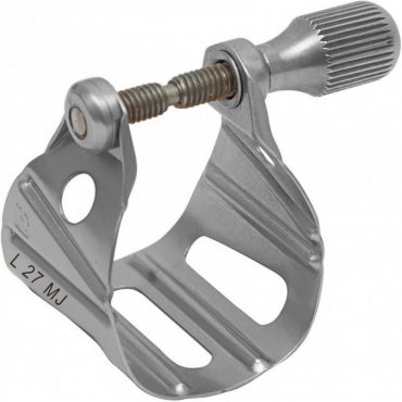 Abrazadera Saxo Alto/Tenor BG Universal Metal Jazz Plateada L-27MJ