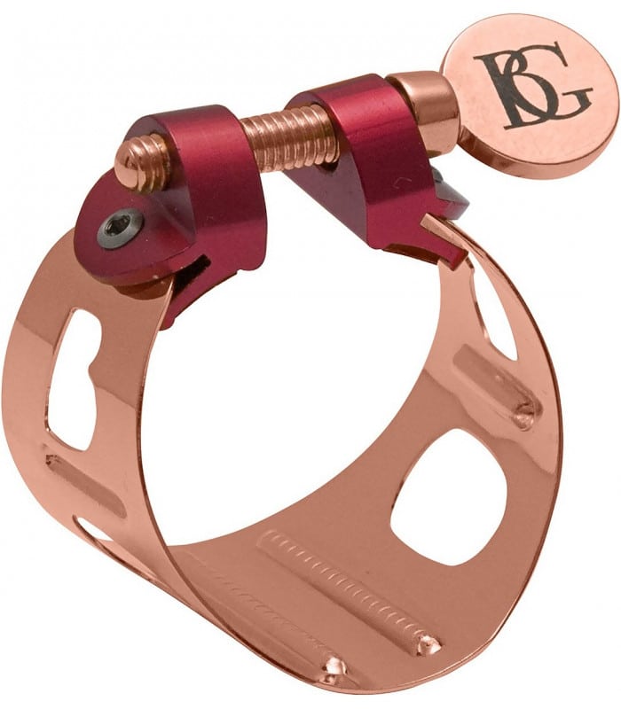 Abrazadera Saxo Tenor BG Dúo Oro Rosa LDT-9