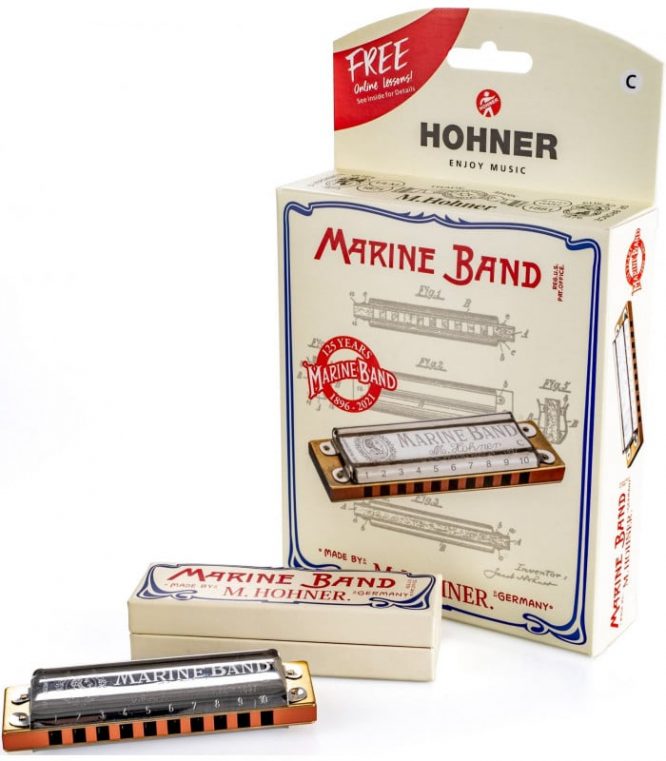 Armónica Hohner Marine Band 125 Anniversary M202101