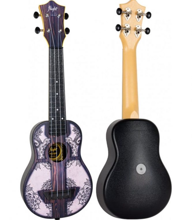 Ukelele Soprano Flight TUS-40 Travel Mandala