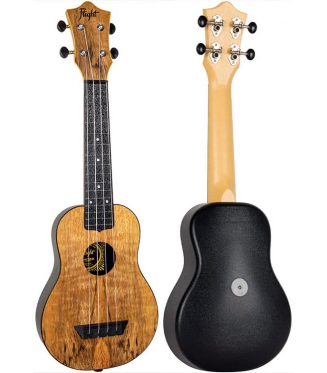 Ukelele Soprano Flight TUS-55 Travel Mango