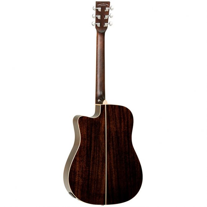 Guitarra Acústica Tanglewood Dreadnought Sobreado Brillo TW5AVB