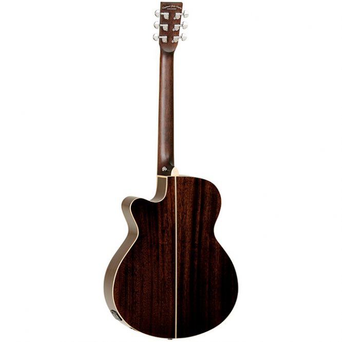 Guitarra Acústica Tanglewood Super Folk Cutaway Sombreado Antiguo TW4AVB - Imagen 2