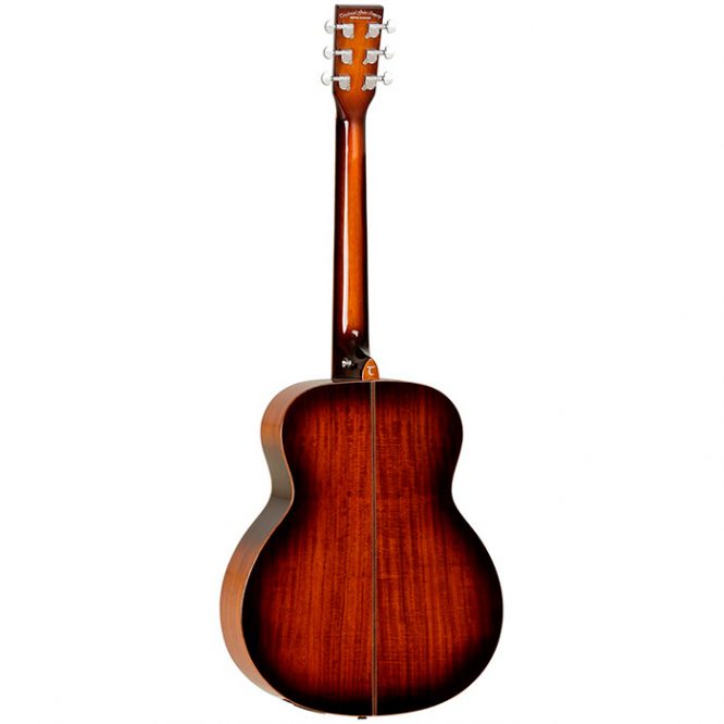 Guitarra Tanglewood Electrificada Tapa Maciza TWMINIKOA Trasera