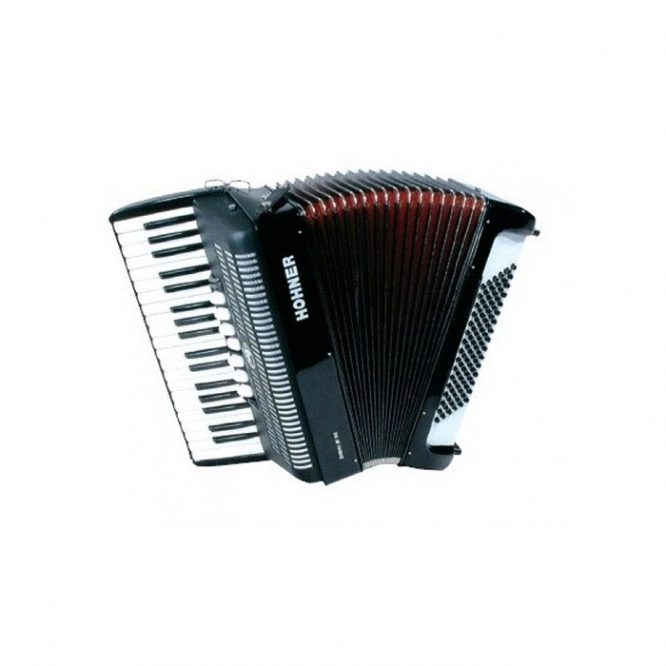 Acordeón Hohner Bravo III 96 Negro