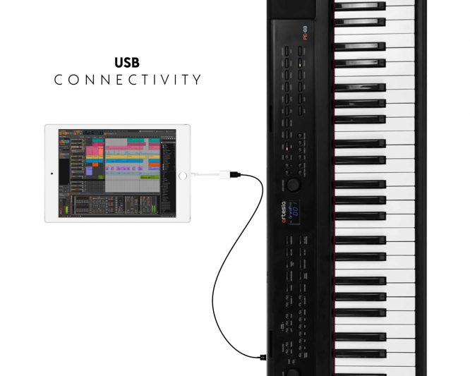Piano de Escenario Artesia PE-88 Negro - Imagen 2