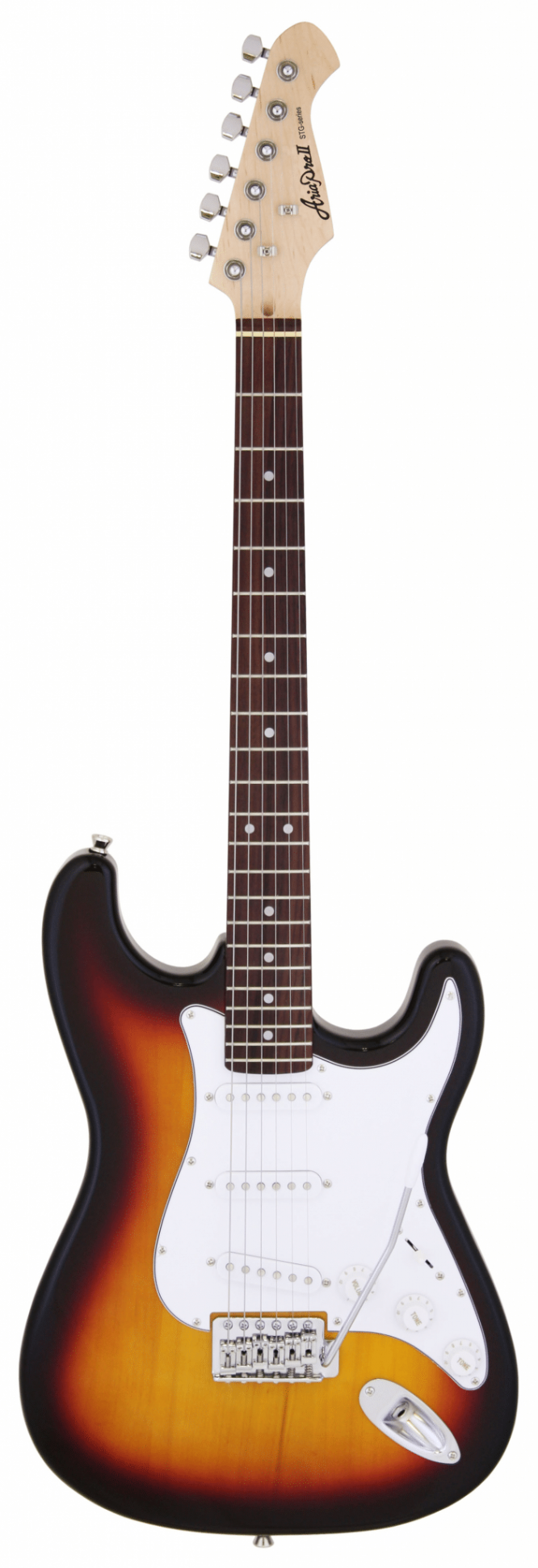 GUITARRA ARIA STRATOCASTER SERIE STG-003 SOMBRAEDO