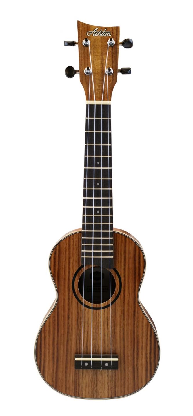 UKE500SACA - UKULELE ASHTON SOPRANO KOA WOOD