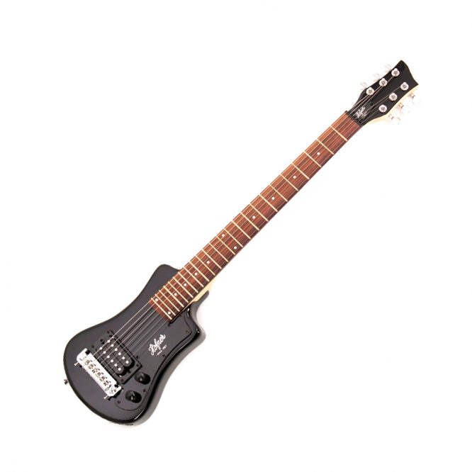 Guitarra Eléctrica Höfner Shorty Negra