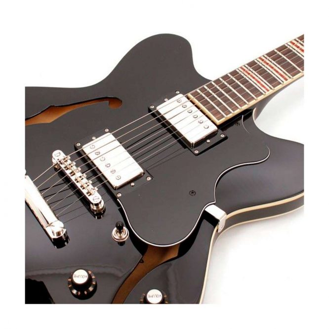 Guitarra Eléctrica Höfner Verythin-CT Negra - Imagen 5
