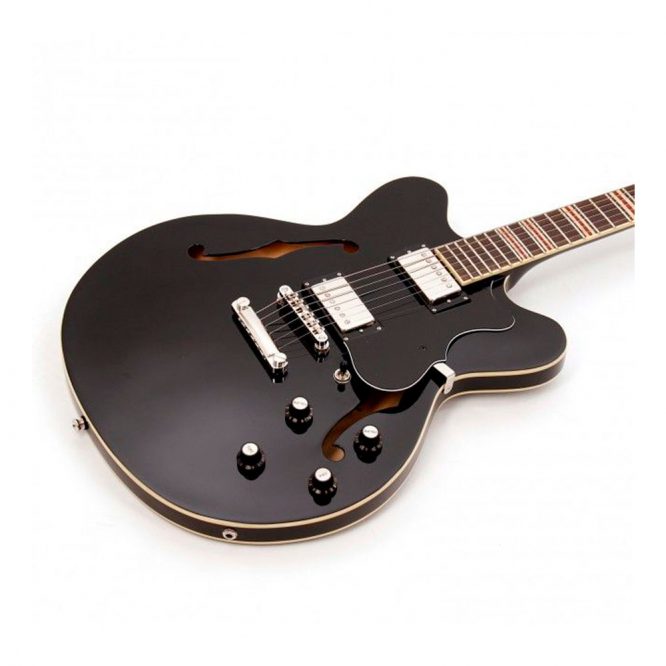Guitarra Eléctrica Höfner Verythin-CT Negra - Imagen 4