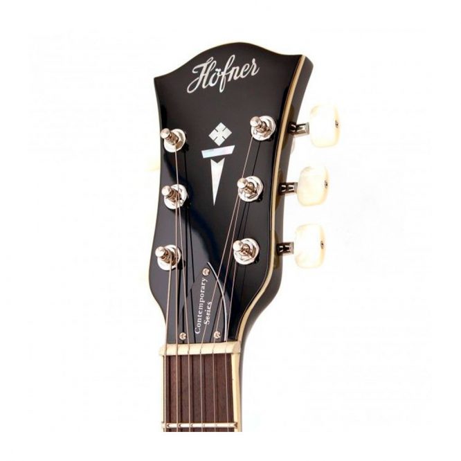 Guitarra Eléctrica Höfner Verythin-CT Negra - Imagen 6
