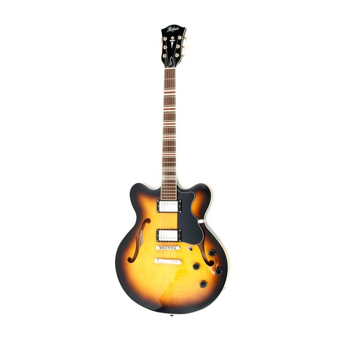 Guitarra Eléctrica Höfner Verythin-CT Sombreada