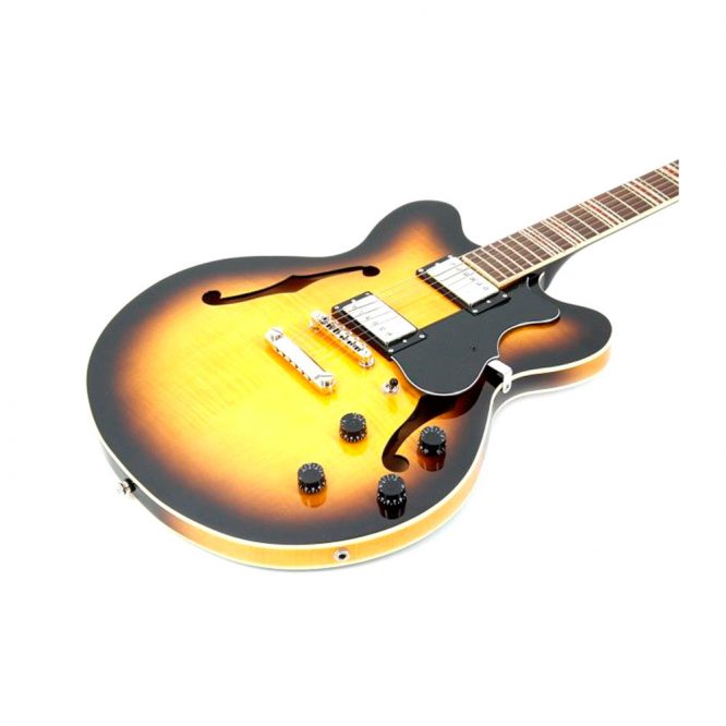 Guitarra Eléctrica Höfner Verythin-CT Sombreada - Imagen 4