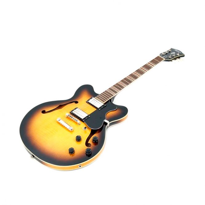Guitarra Eléctrica Höfner Verythin-CT Sombreada - Imagen 3