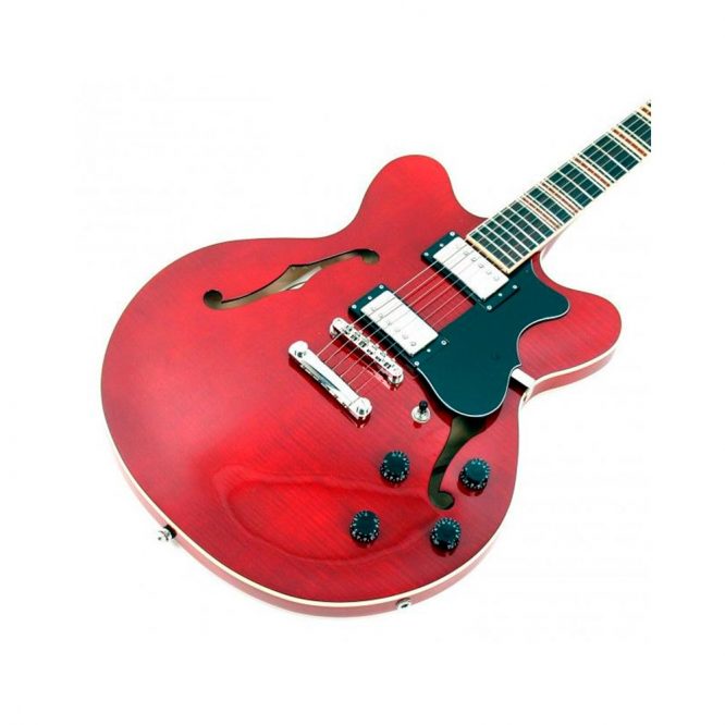 Guitarra Eléctrica Höfner Verythin-CT Roja - Imagen 4