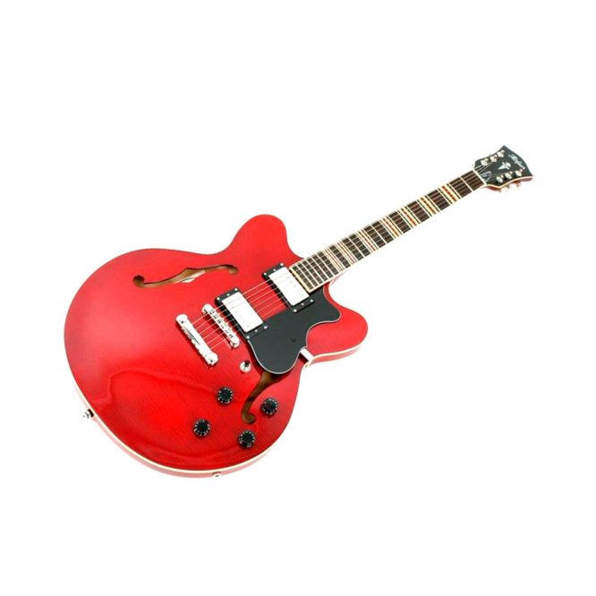 Guitarra Eléctrica Höfner Verythin-CT Roja - Imagen 3