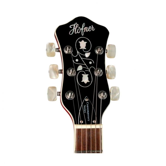 Guitarra Eléctrica Höfner Verythin-CT Roja - Imagen 5